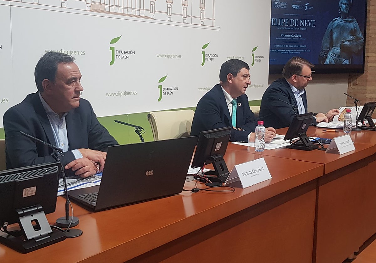 Acto de presentación del informe en la Diputación de Jaén