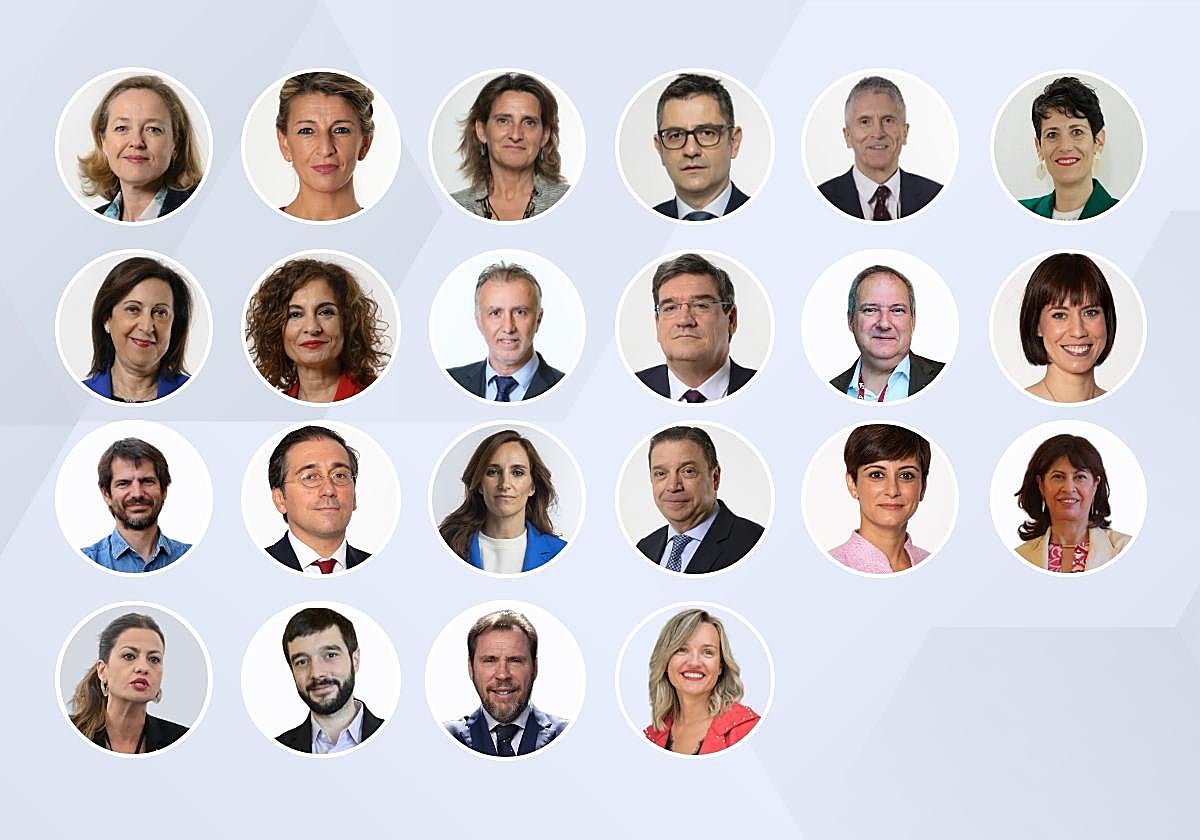 Así queda el nuevo Gobierno de Pedro Sánchez: todos los ministros uno a uno