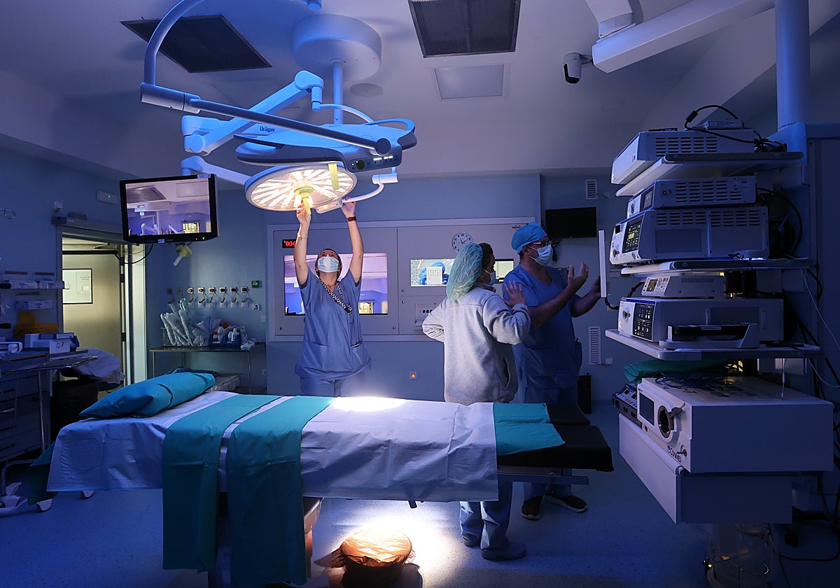 Quirófano inteligente en el Hospital Universitario Reina Sofía de Córdoba