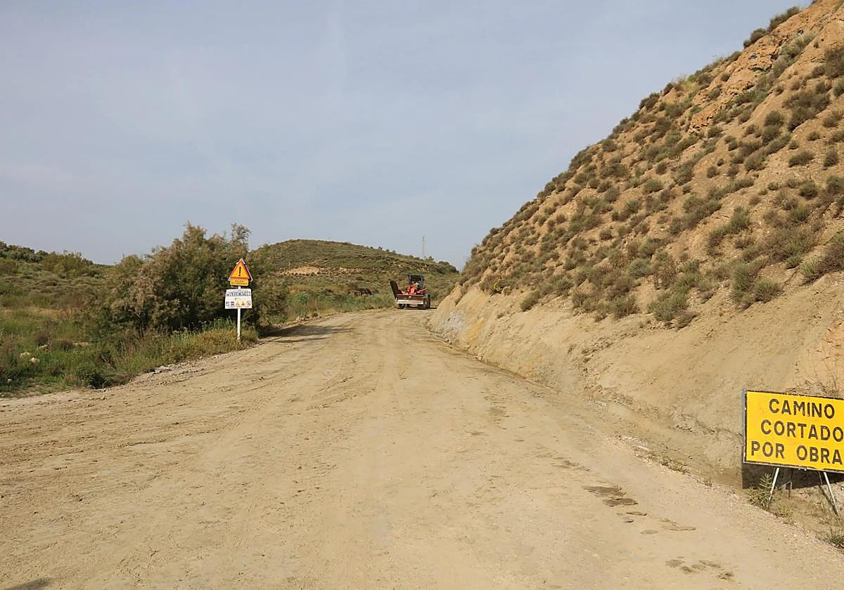 Camino de La Malahá, donde se produjeron los hechos