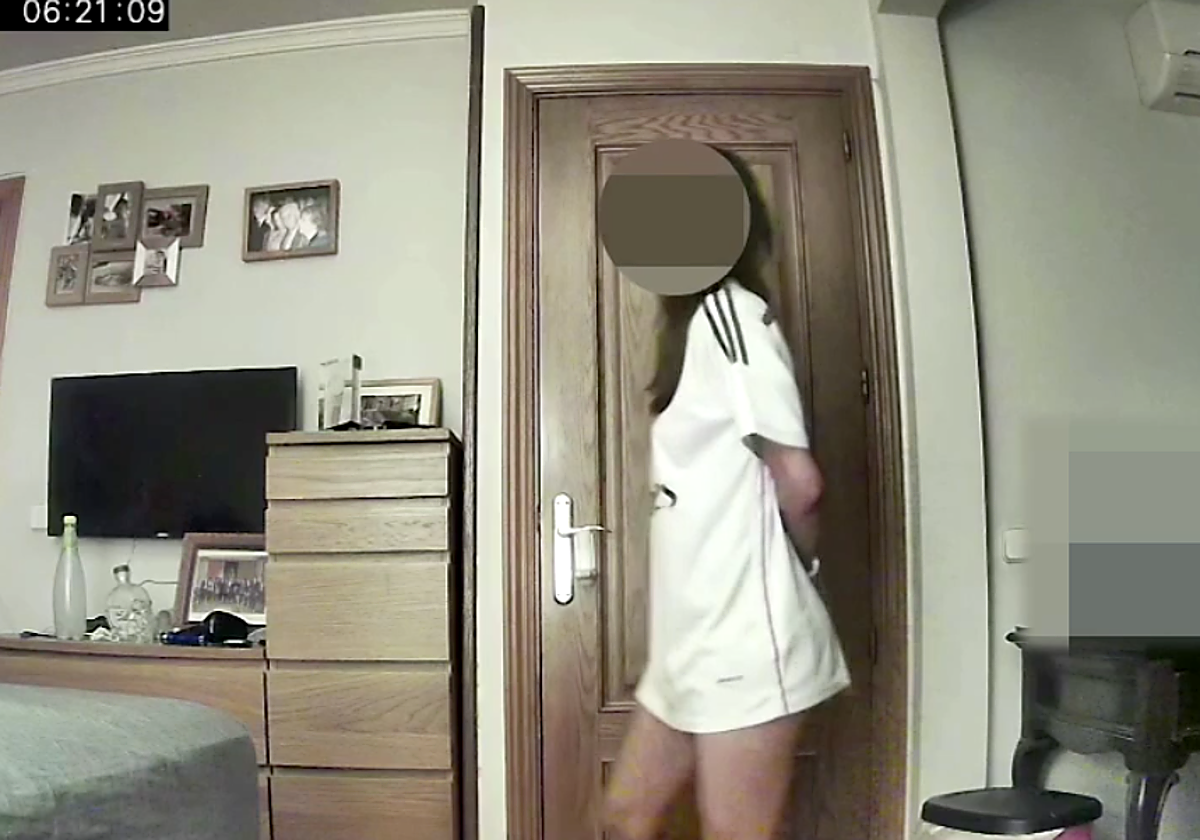 Captura de una de las grabaciones aportadas al juzgado