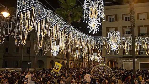 Luces de Navidad en Huelva