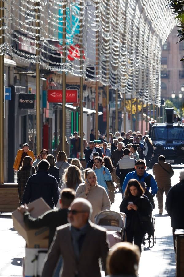 Fotos: ambientazo en la calle en busca de las ofertas del Black Friday en Córdoba