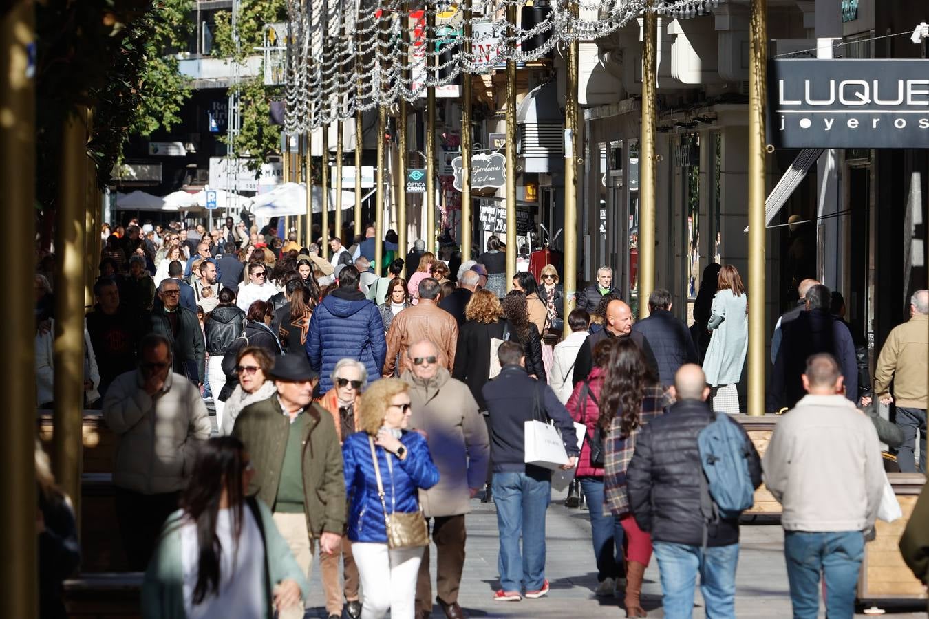 Fotos: ambientazo en la calle en busca de las ofertas del Black Friday en Córdoba