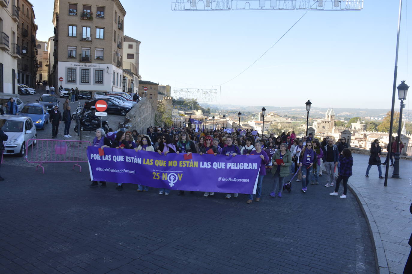Manifestación de la Plataforma 8M