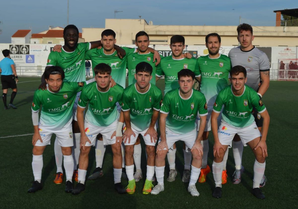 Once inicial del Fuensalida, que ganó 0-2 al Villa en el grupo II de Preferente