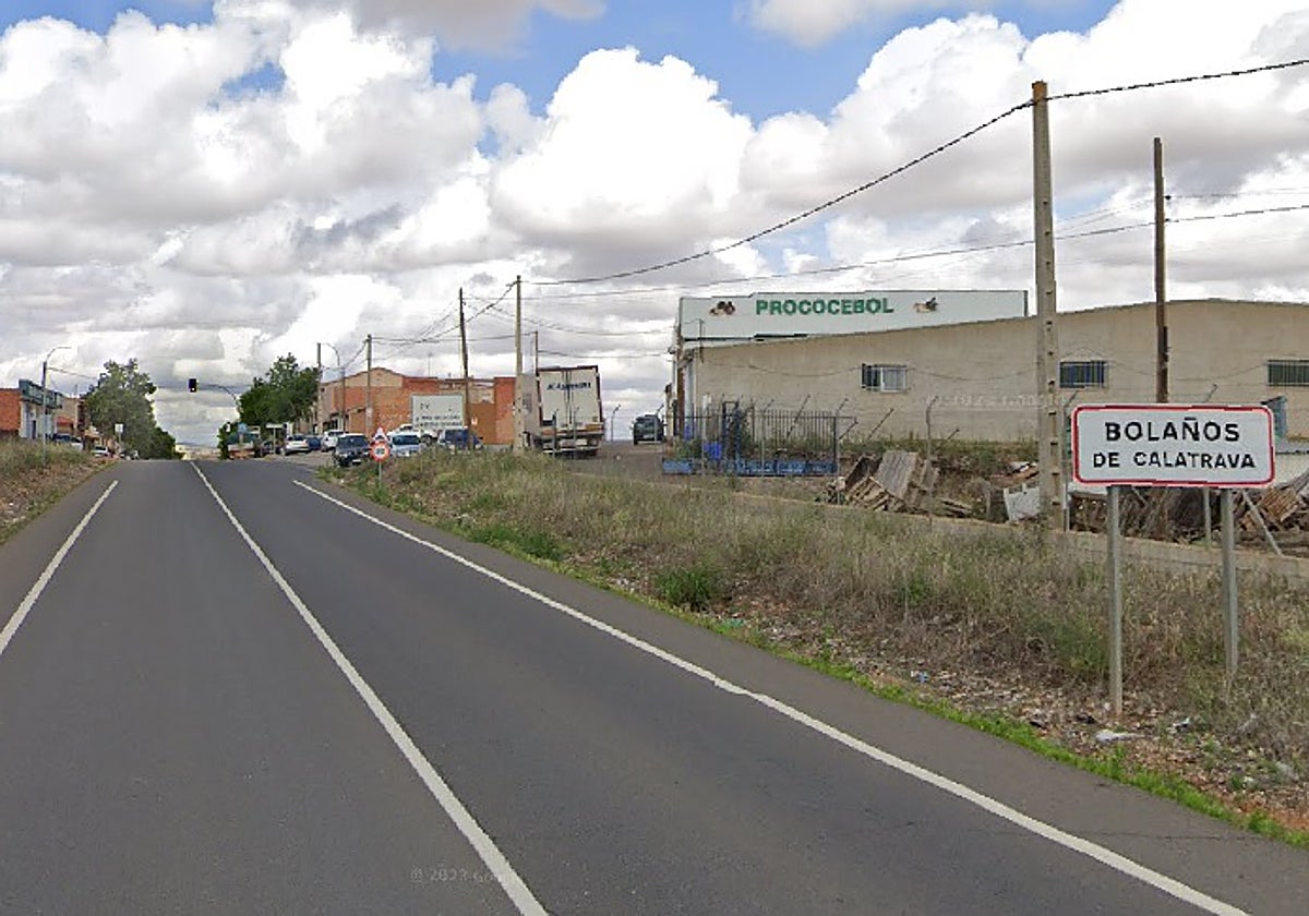 Una de las entradas a la localidad