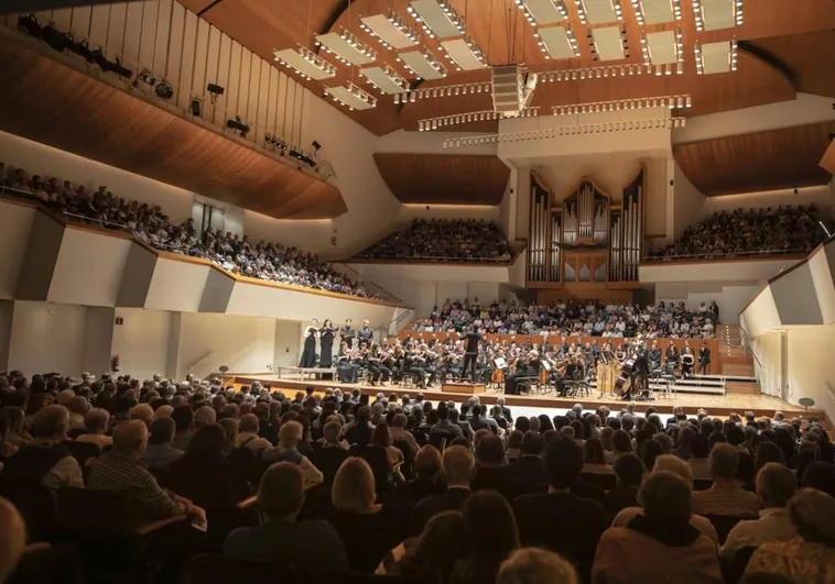 Imagen de la Sala Iturbi del Palau de la Música de Valencia