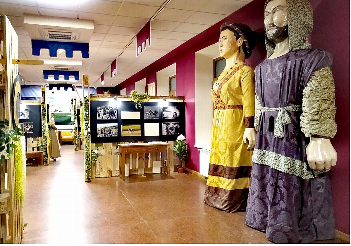 Sancho III en el Centro Turístico Sierra de Atapuerca