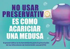 «No usar preservativo es como acariciar una medusa»: la campaña valenciana contra las infecciones de transmisión sexual
