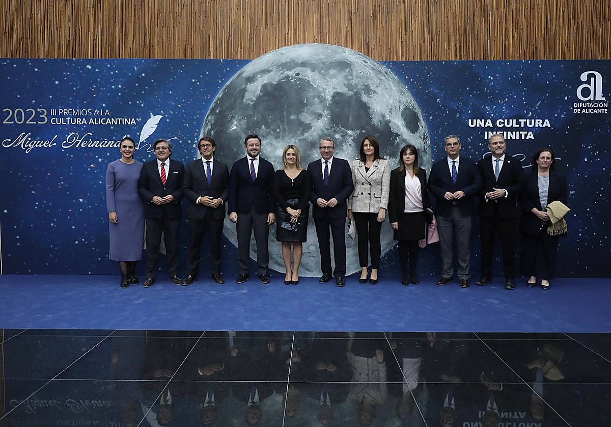 Imagen de la gala de entrega de los premios Miguel Hernández