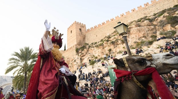 Los Reyes Magos volverán a salir en 2024 desde La Alcazaba de Almería.