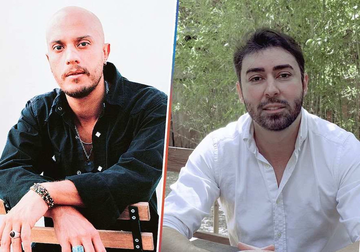 Salvador Baqués a la derecha y Alfonso Silva son los impulsores del proyecto junto a Ghislain Moncharmont