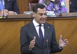 Juanma Moreno se pone deberes para resolver el "«problema de la sanidad» y llama a la «unidad» frente a los «agravios» de Sánchez