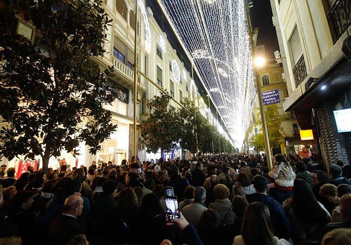 Espectáculo de luz y sonido de Cruz Conde el año pasado