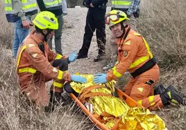 Rescatan en un río seco a un anciano de 80 años con Alzheimer dos días desaparecido en Valencia