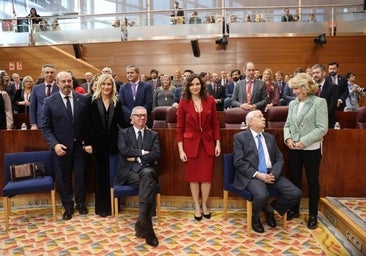 La vieja política exhibe concordia en una Asamblea de Madrid de alta tensión