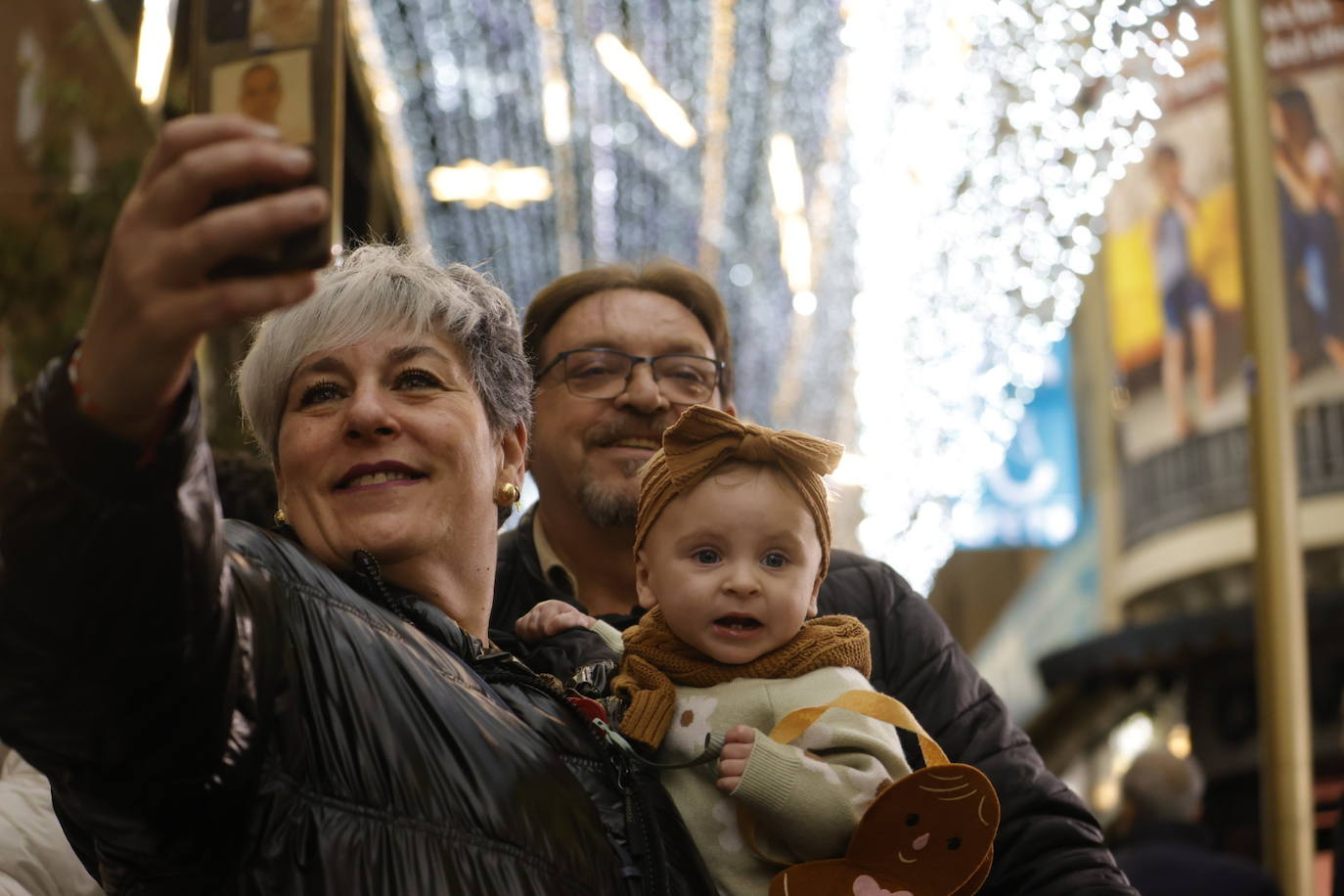 Fotos: el multitudinario encendido del alumbrado de Navidad en Córdoba