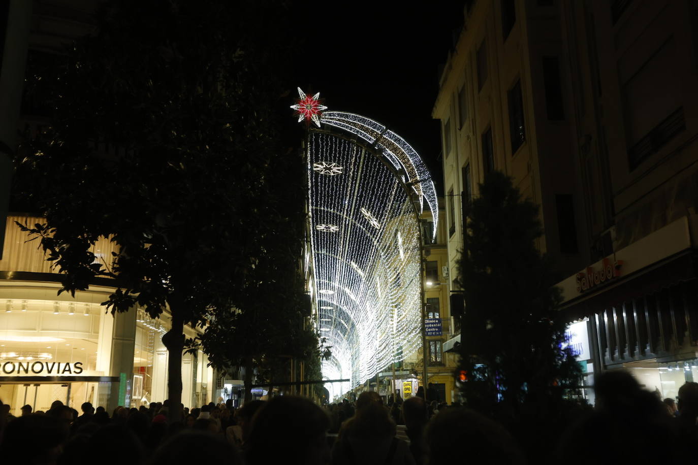 Fotos: el multitudinario encendido del alumbrado de Navidad en Córdoba