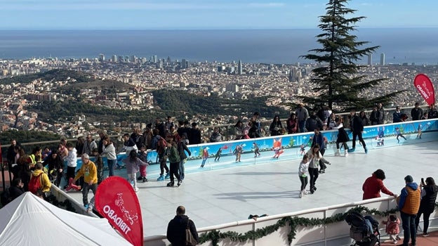 Pista de hielo del Tibidabo