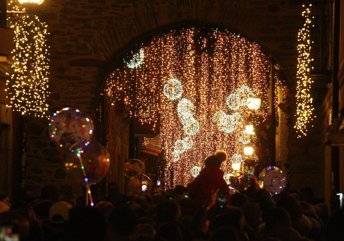 Iluminado de Navidad en Ponferrada