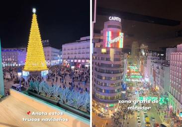 El truco para ver las luces de Navidad en Madrid sin aglomeraciones y con vistas