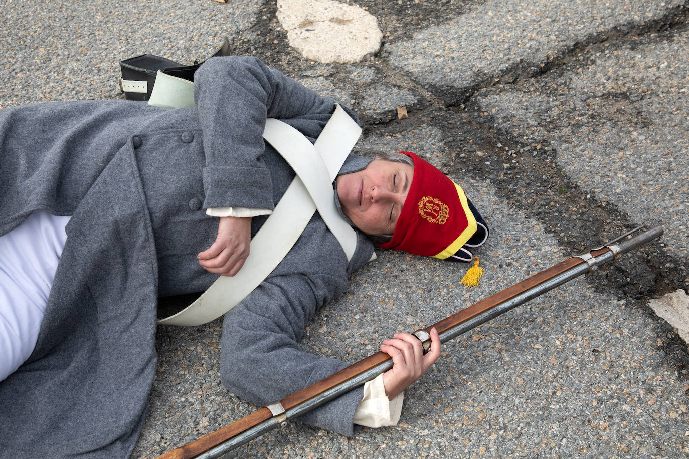 La recreación histórica de la batalla de Somosierra, en imágenes