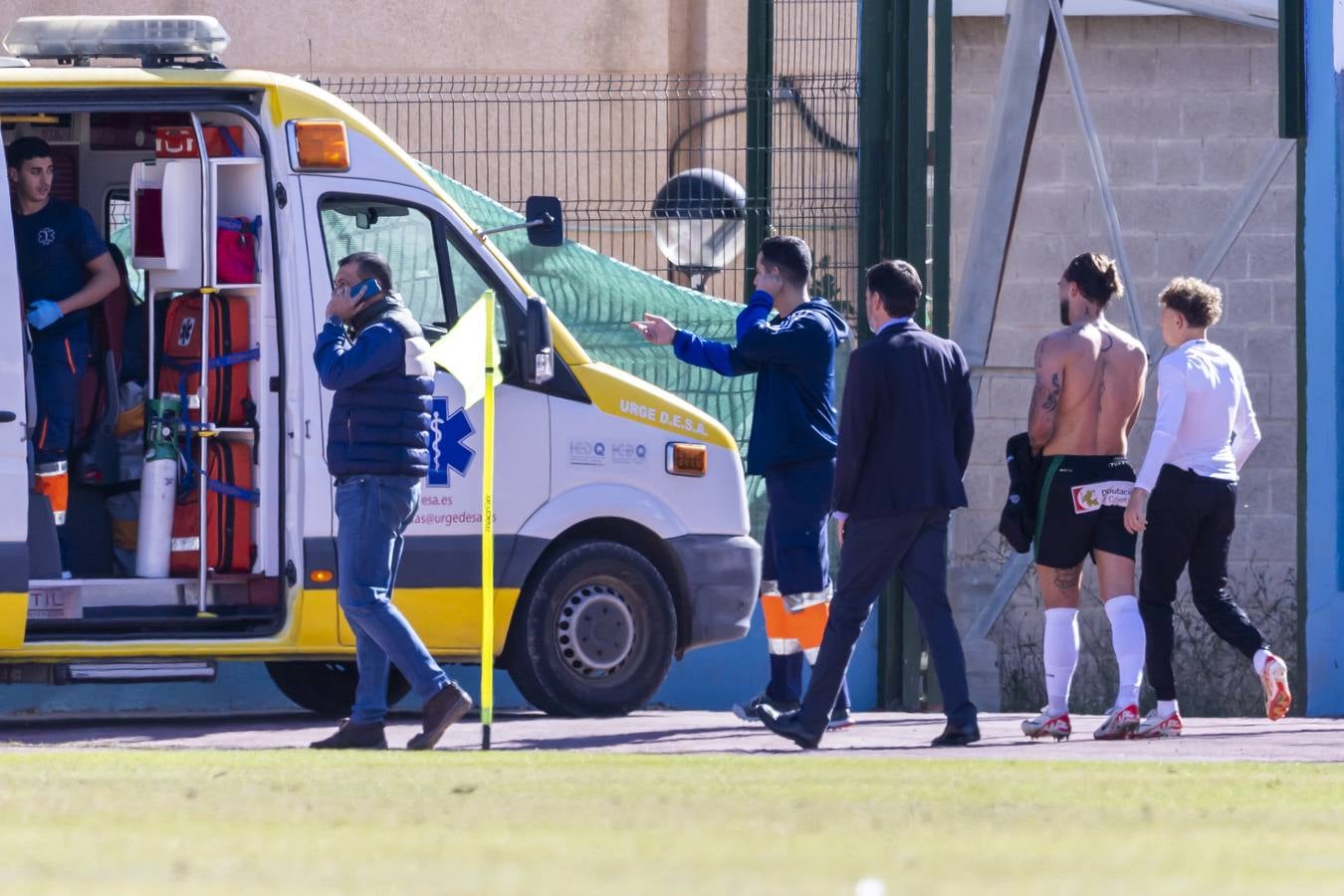 El Melilla-Córdoba CF y el gran susto con Gudelj, en imágenes