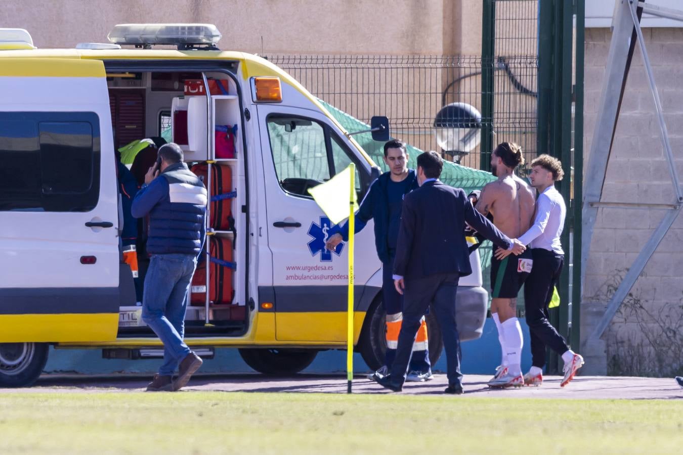 El Melilla-Córdoba CF y el gran susto con Gudelj, en imágenes