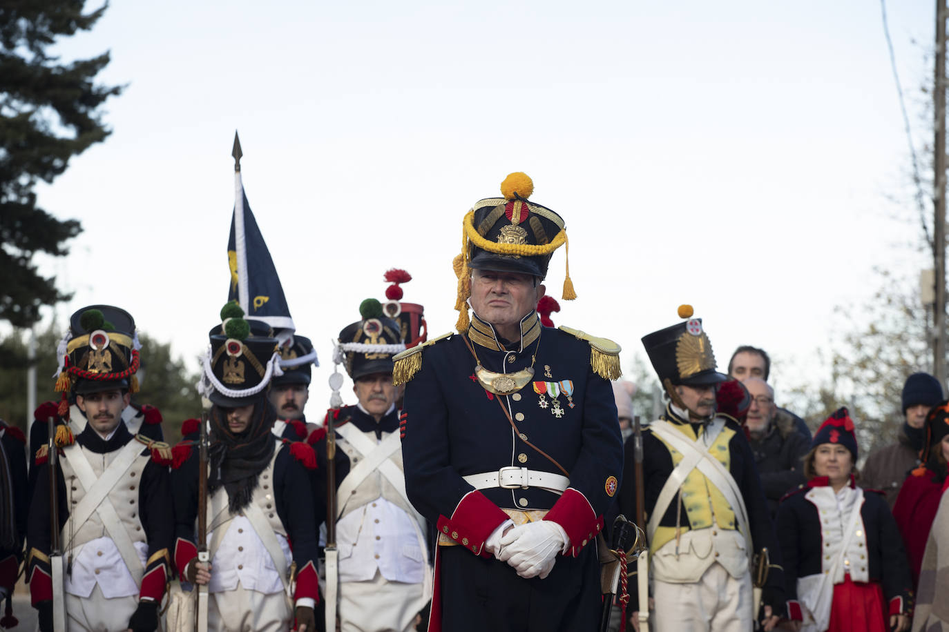 La recreación histórica de la batalla de Somosierra, en imágenes