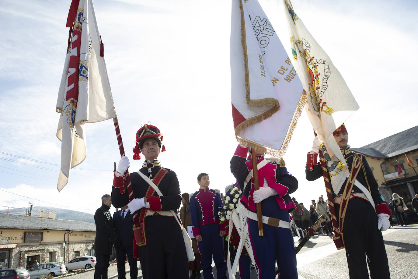La recreación histórica de la batalla de Somosierra, en imágenes
