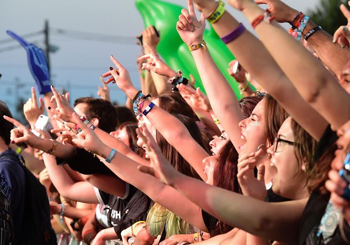 Imagen de archivo tomada en un festival de música celebrado en España