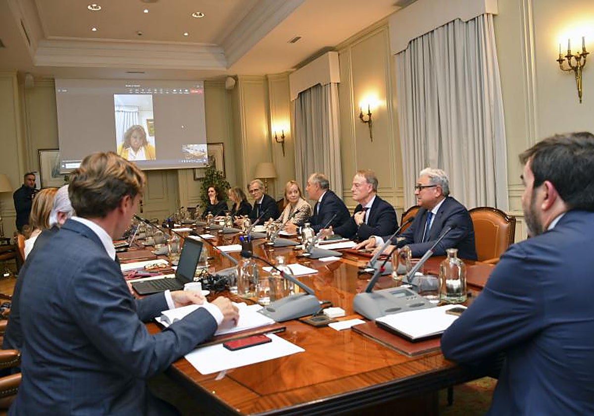 Pleno del CGPJ presidido por Vicente Guilarte