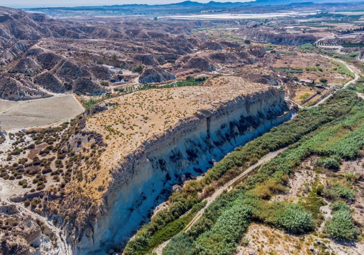Vista del yacimiento arqueológico de El Argar en el municipio de Antas (Almería).