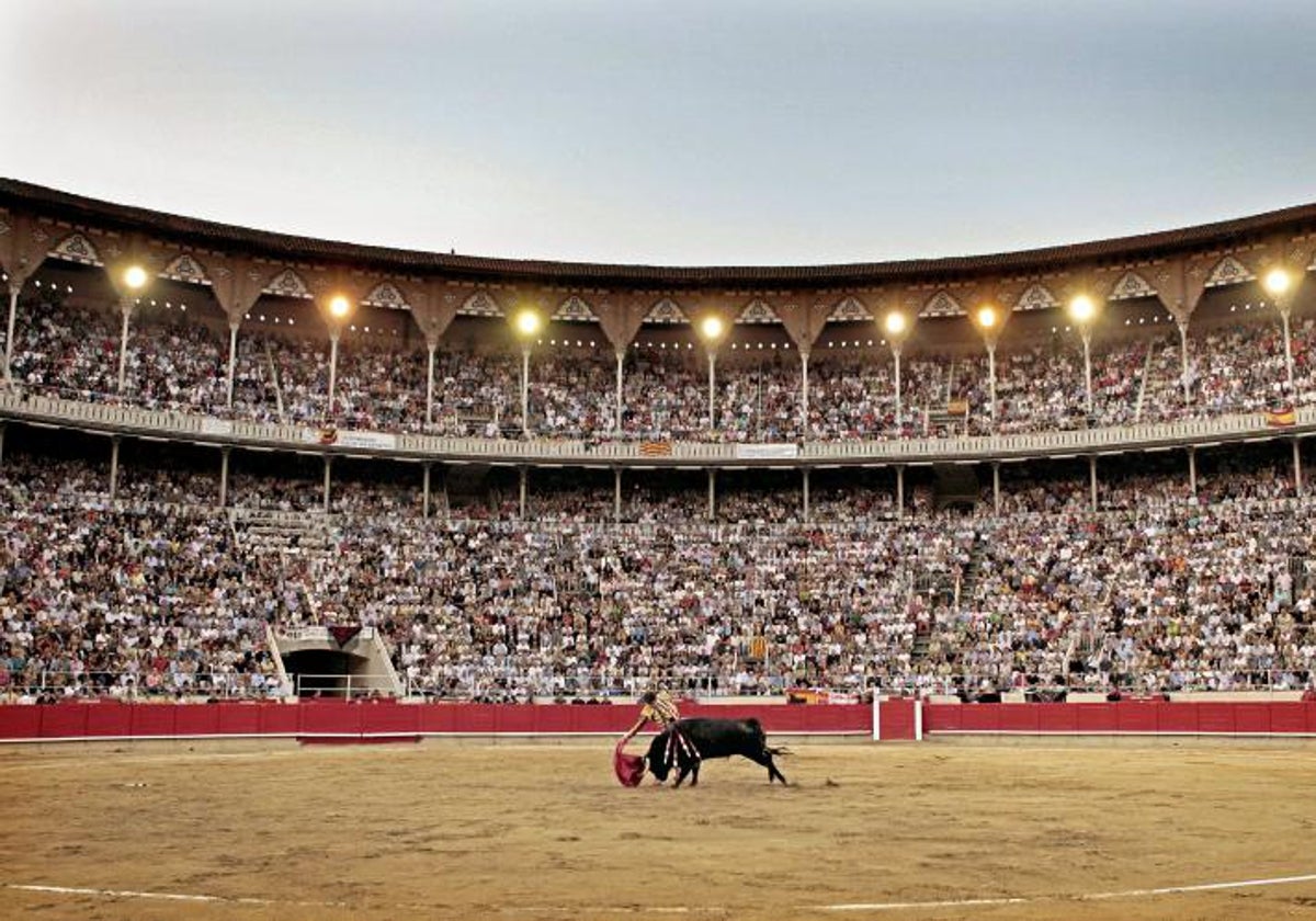 José Tomás, en la última corrida de toros en Barcelona, en 2011