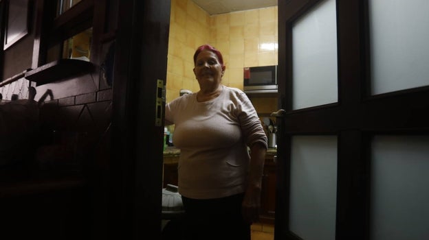 Encarna Pérez, a las puertas de la cocina