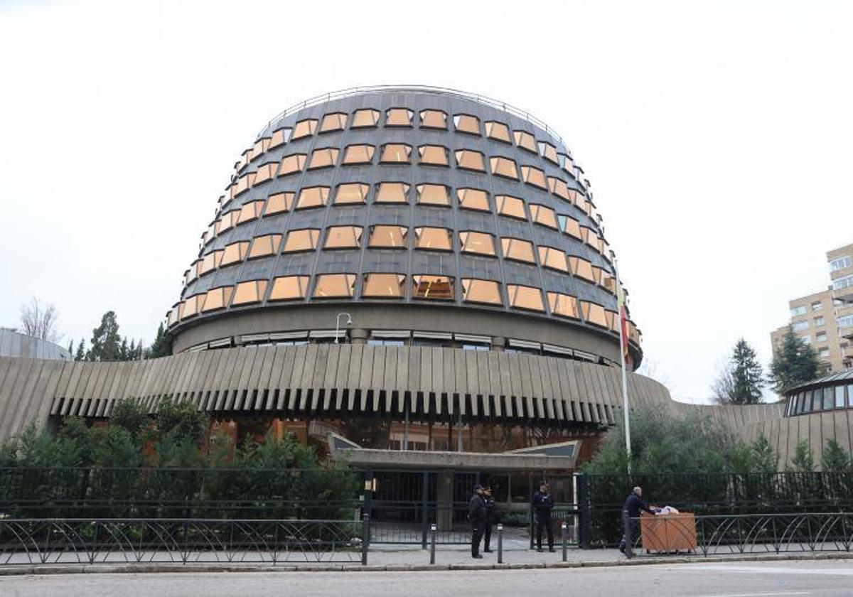 La sede del Tribunal Constitucional en Madrid