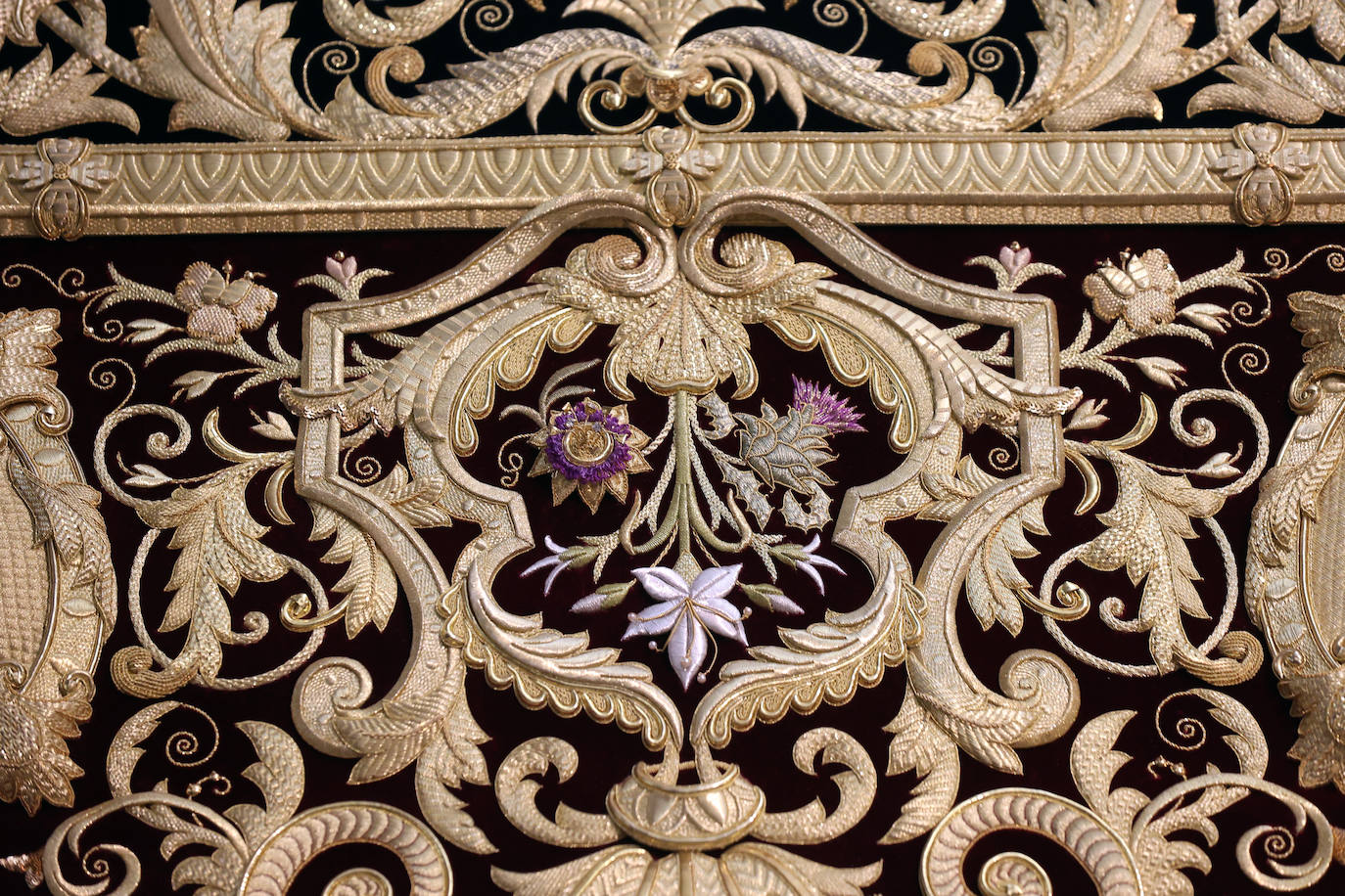 Fotos: La bendición del techo de palio de la Virgen del Dulce Nombre de Córdoba