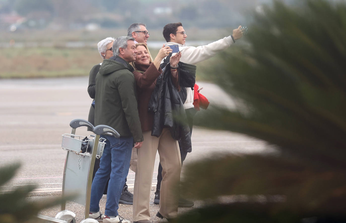 Fotos: el esperado primer vuelo comercial desde el aeropuerto de Córdoba