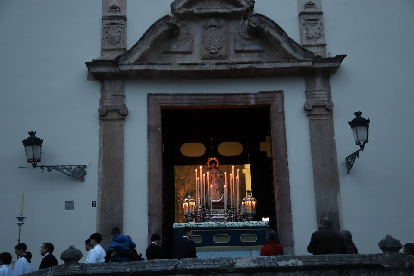 Fotos: la solemne procesión de la Inmaculada con los jóvenes de Córdoba