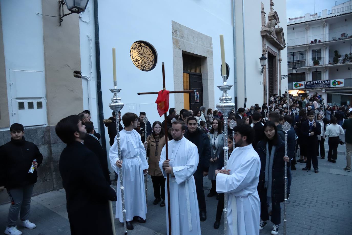 Fotos: la solemne procesión de la Inmaculada con los jóvenes de Córdoba