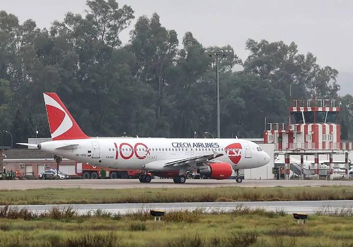 Vuelo chárter que salió este miércoles desde el aropuerto de Córdoba