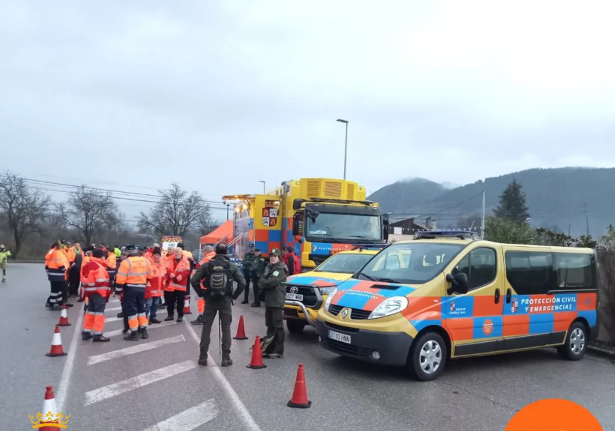 Operativo de búsqueda desplegado desde primera hora de la mañana