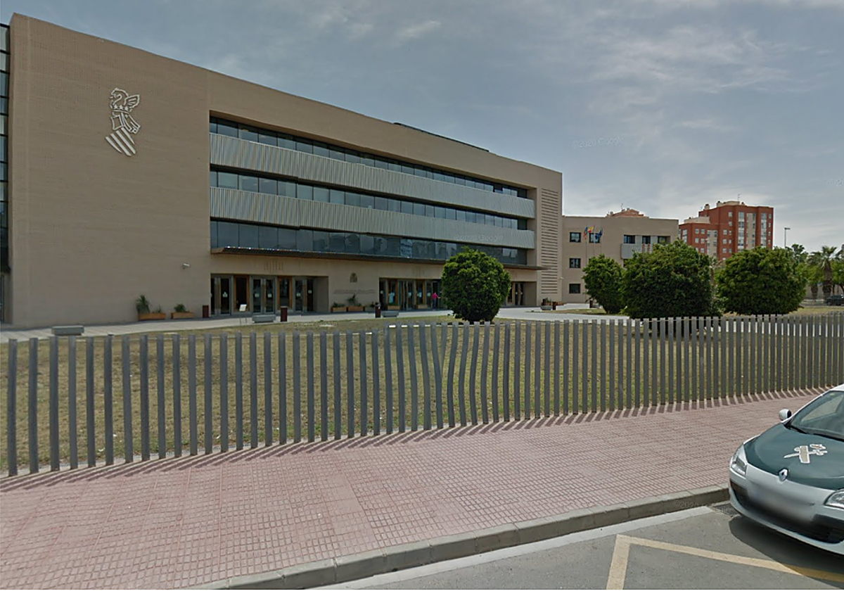 Edificio de la Audiencia Provincial de Castellón, sede del juicio.