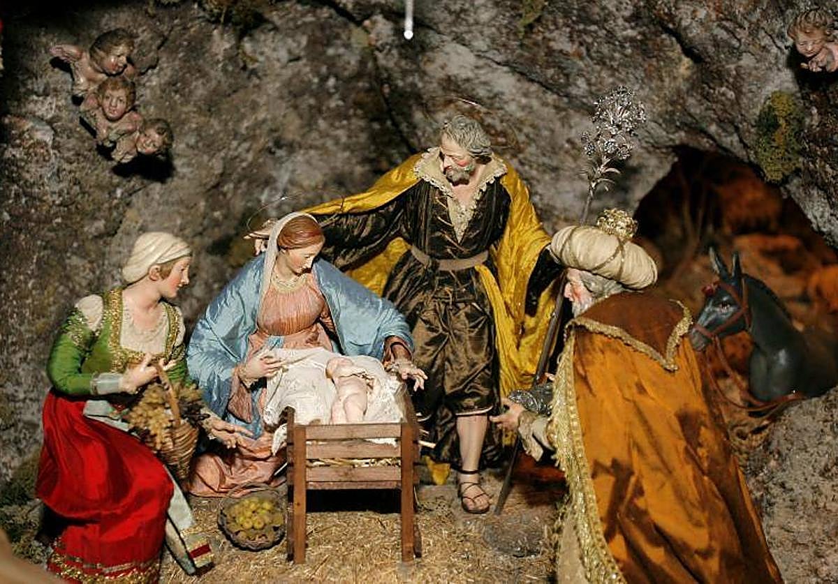 Imagen de un portal de Belén