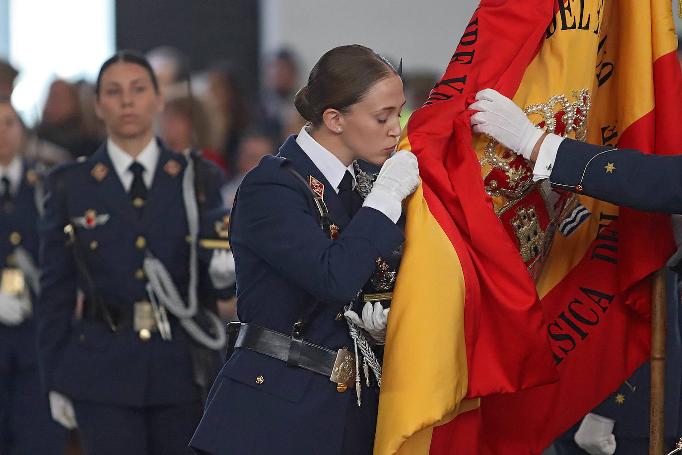 El Ejército del Aire celebra a su patrona en León y Valladolid