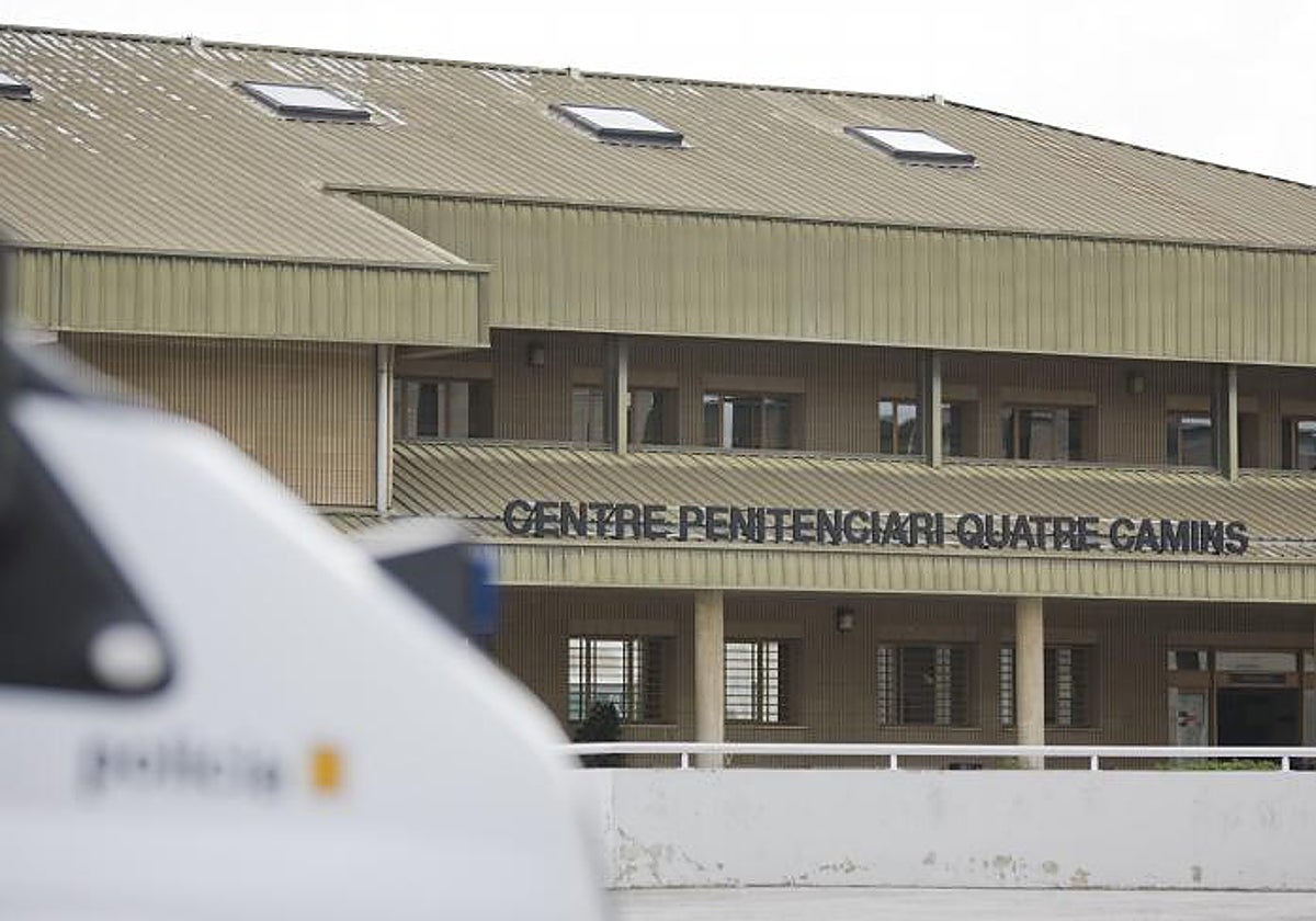Exterior de la prisión de Quatre Camins, en Barcelona