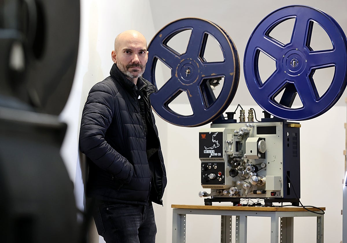 Francisco Javier Gutiérrez, en la Filmoteca