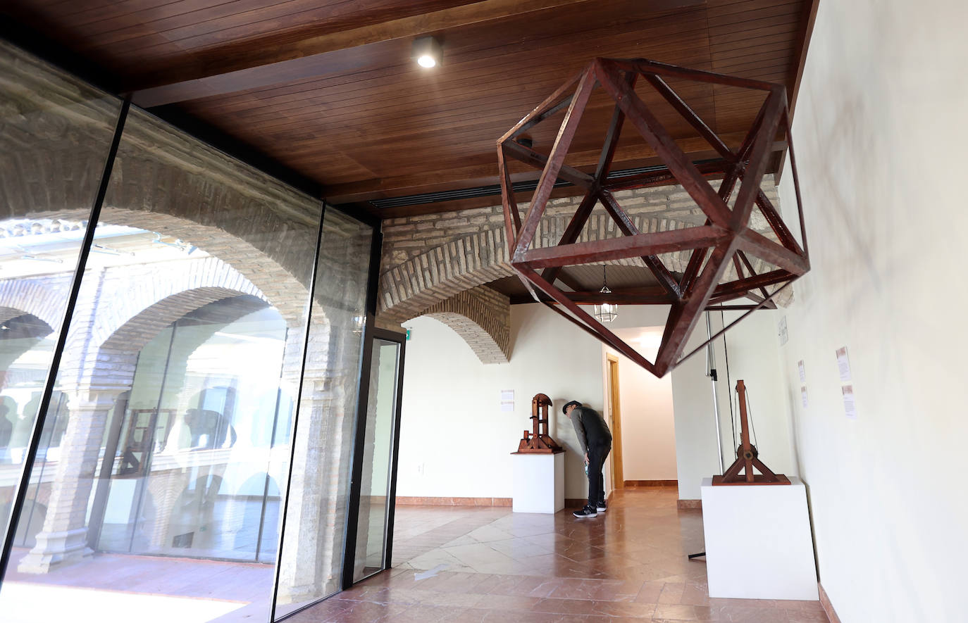 Fotos: La exposición de Leonardo Da Vinci en el Palacio de Congresos