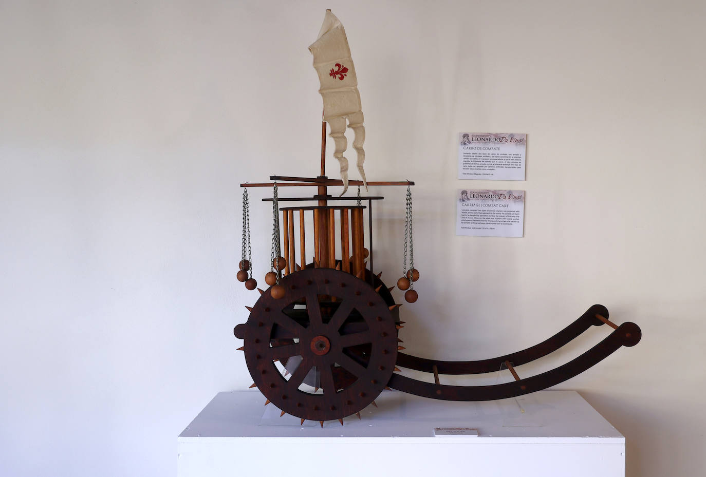 Fotos: La exposición de Leonardo Da Vinci en el Palacio de Congresos